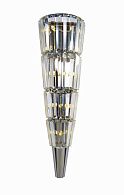 Бра W200 x H700, мм, 7*10W(70W), CHROME+CLEAR (Хром + Прозрачный Хрусталь) NewRgy W2800R/7A CHROME+CLEAR