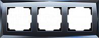 W0031208/ Рамка на 3 поста Diamant (черный) Werkel 4690389172762