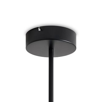 Люстра на штанге 78,5*78,5*43 см, LED, 25W, 3000К, Freya ARCH FR6178CL-L30B черный