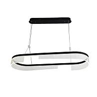 Люстра 89*30*150 см, 1*LED*46W, 3000 - 6500K Gerhort G52124/1BK CL, Черный
