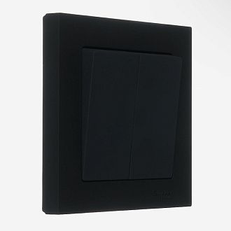 Радиовыключатель клавишный HiTE PRO BASE-2 (Черный, без рамки) HPSW-BASE2-BL