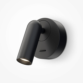 Бра 7 см, 3W, 3000К Maytoni Mirax C038WL-L3B3K черный