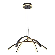 Люстра подвесная 75*40 см, 4*LED*3x7+ 1x4W 3000K Lussole Antioch LSP-7195 черный