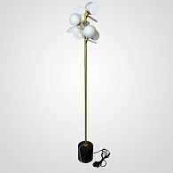 Торшер Light of MATISSE FL 3 White 27*27*150 см, 3*G9*20W, ImperiumLoft MATISSE-FL01, Латунь, Белый