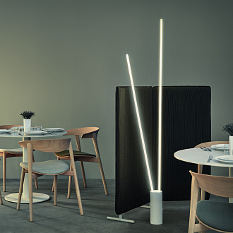 Торшер *11*180 см, LED *  44W, 3000К Mantra Vertical 7345, белый