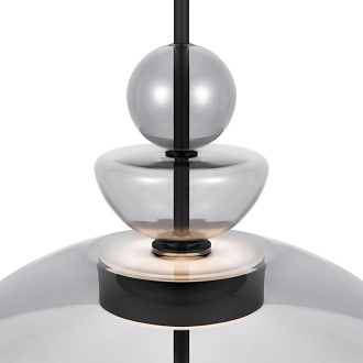 Подвесной светильник  40*67,9 см, LED 12W, 3000К, Черный Maytoni Bangkok MOD185PL-L11B3K3