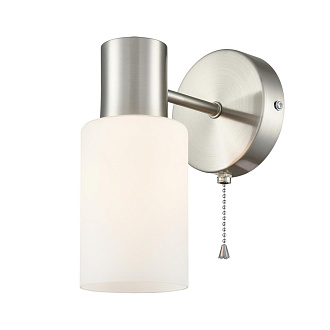 Бра 15*19,5 см, 1*E14 Lumion MAVE 8099/1W никель, белый