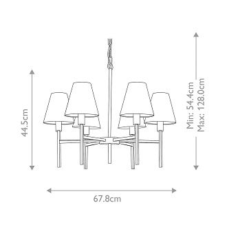 Люстра Elstead Lighting, Арт. LUCERNE-6LT