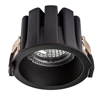 Светильник LED IP65 *8,6*- см, LED*W, 3000K, Lightstar Ciclone 385037, Черный, вр 7,5 см