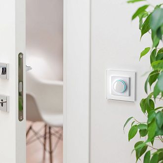 W1142101 Диммер с подсветкой, белый Werkel, 4690389155260