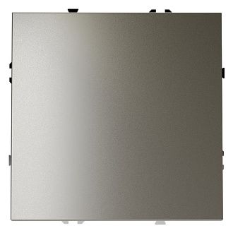 Выключатель встраиваемый Voltum S70 одноклавишный 10А, шелк пластик Soft touch VLS010104