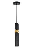 Светильник подвесной AM 498 black + bronzing