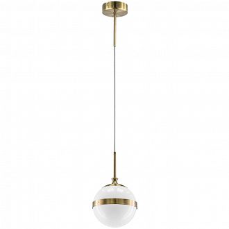 Подвесной светильник Lightstar Globo 813111, бронза, диаметр 20см