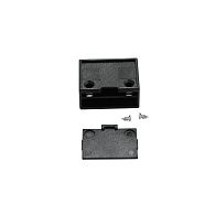 Заглушка для трека 2*3 см, Lightstar Nove 508166 Черный
