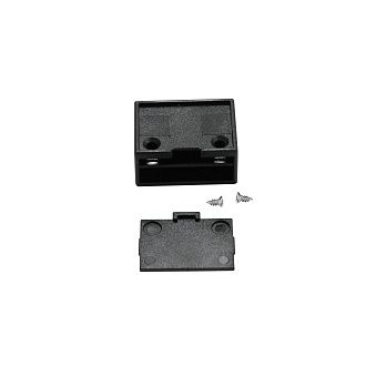 Заглушка для трека 2*3 см, Lightstar Nove 508166 Черный