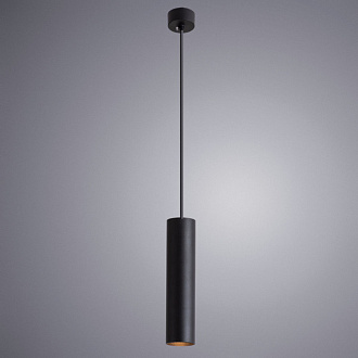 Подвесной светильник Arte Lamp Sirius A1524SP-1BK черный, диаметр 5.6 см