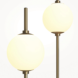 Торшер 44*18*150 см, LED*12W, 3000 К, The Sixth Sense Z020FL-L12BS3K Maytoni, Латунь