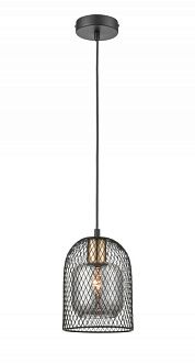 Подвесной светильник  15*143 см, 1*E14 черный, золото Vele Luce Diodor VL6402P01