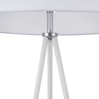 Торшер 48*155 см, Е27, 2-3 м2 Freya Bonita FR5152-FL-01-W (белый)