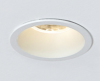 Встраиваемый LED светильник влагозащищенный Italline DL 3241 white, 10W LED, 3000K, белый, вр 6,2 см
