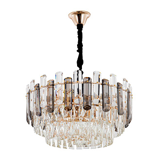 Подвесная люстра 50x50x40см, Е14, 9x40Вт, , Modelux ML.9006.9 GD-SM Золото