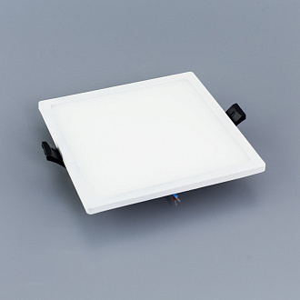 Светильник, 14 см, 15W, 3000К, белый, теплый свет, Citilux Омега CLD50K150, встраиваемый светодиодный