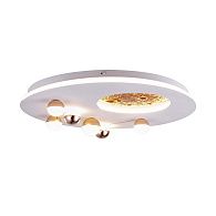Потолочный светильник 50*10 см, 5*LED, 42W, 4000K, Favourite Plaides 4630-5C, белый