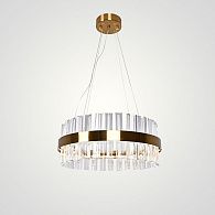 Подвесная люстра Saturno Not Baroncelli Suspension D40 40*40*18 см, 1*LED*20W, ImperiumLoft 40.1643-0, Золотистый