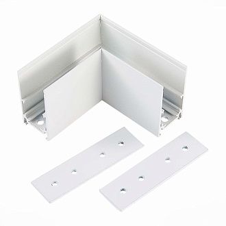 Коннектор 7,2*7,2*5,1 см, ST-Luce Track White magnet SKYLINE 48 накладной ST1007.519.00, белый