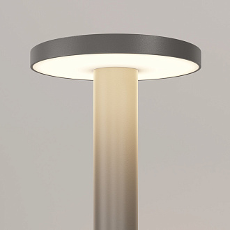 Светодиодный светильник 80 см, 12W, 3000K, Maytoni Wald O420FL-L12GF1, графит