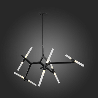 Люстра потолочная 160*40 см, ST LUCE LACONICITA SL947.402.10 Черный