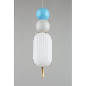 Детский светильник 10*50-150 см, G9 Aployt ROSABELLA APL.320.16.01, латунный
