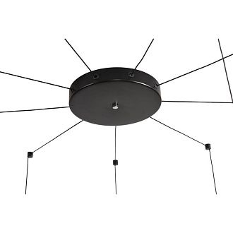 Подвесная люстра  405 см, 27W, 3000K, Lumion Ledio Stick 8400/27L, черный