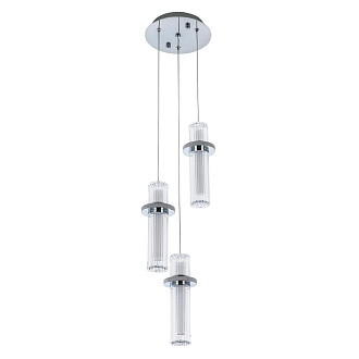 Подвесной светильник 21*21*105 см, LED 35W, 4000K, Хром MODELUX ML.3316.3