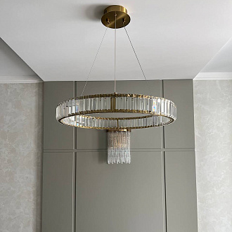 Светильник 50 см, 30W, 4000K Odeon Light Vekia 5015/30L, золото