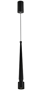 Светильник Ø40 x H335, мм, 5W, BLACK (Черный) Rilon 1092B BLACK