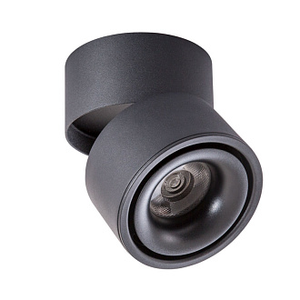 Светильник 10*10 см, LED 15W, 3000K Arte Lamp Arcturus A7715PL-1BK черный