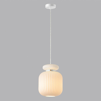 Подвес 22*22*148,5 см, 1 E27*60W, Odeon Light Jugi, белый 5042/1C