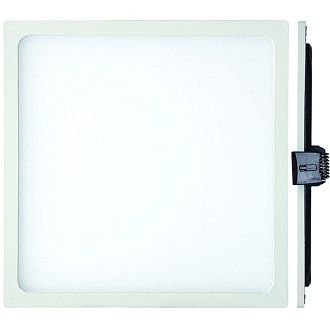 Светильник встраиваемый 22*22*2,5-2,5 см, вр 21 см, *LED*24W, 3000K, Mantra Saona MANC0197, матовый белый