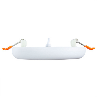 Встраиваемый LED светильник Arte Lamp Prior A7983PL-1WH, 18W LED, 4000K, белый, вр 4 см