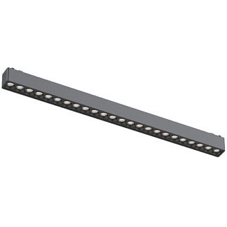 Трековый магнитный светильник 45 см, 24W, 3000-6000K, Aployt Magnetic track 48 APL.0100.01.24, черный