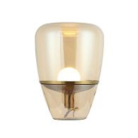 Настольная лампа 28*28*40 см, 1*E27 Gerhort G32154/1T BRS AMB, Бронза