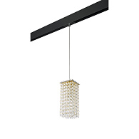 Комплект с подвесом Cristallo для трека PRO 1*1 136 см, 1*G9*6W, Золото Lightstar Cristallo PRO795422