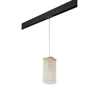 Комплект с подвесом Cristallo для трека PRO 1*1 136 см, 1*G9*6W, Золото Lightstar Cristallo PRO795422