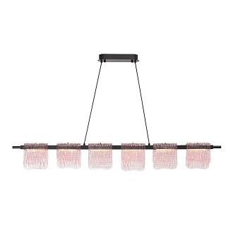 Подвесной светильник 122*15*150 см, 1*LED*36W, 4000K, ST-Luce Voile SL6021.403.36, черный