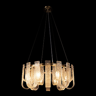 Подвесной светильник 56*25 см, 12*E14 LOFT IT Jersey бронза 10296/600