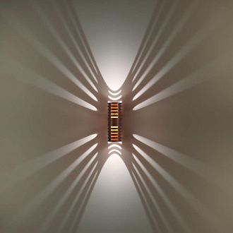 Уличный фасадный светильник 13*9*25,2- см, *LED*10W, 3000K, Novotech Netz NOV359539, коричневый