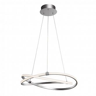 Подвесной светодиодный светильник Mantra Infinity 5381, LED, W60, диаметр 71 см, серебро