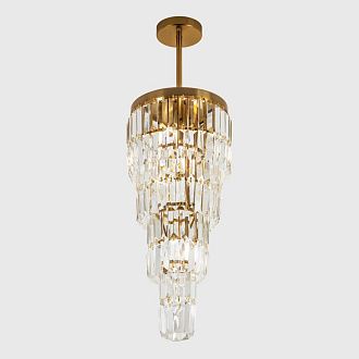 Подвесная люстра 26*26,6*82 см, Е14 4x40W, , Латунь MODELUX ML.854.4 BS