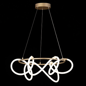 Люстра 60 см, 41W, 4000K, 4140Lm, 18 м2 Citilux CL210132 EVA золото